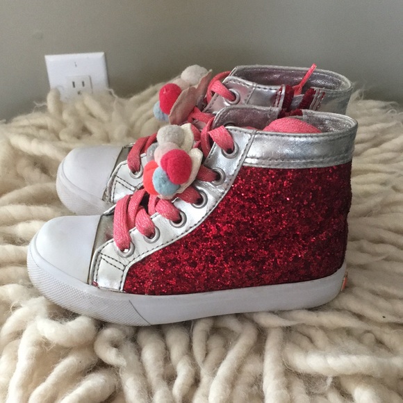 Billieblush sparkle high top size 28 (toddler) - Picture 3 of 4